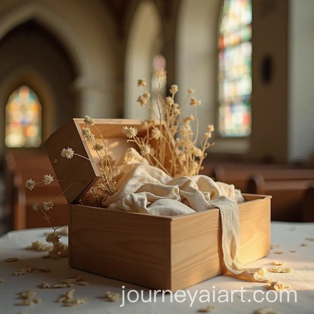 Realistic-Tithes-and-Offering-Box-in-a-Church