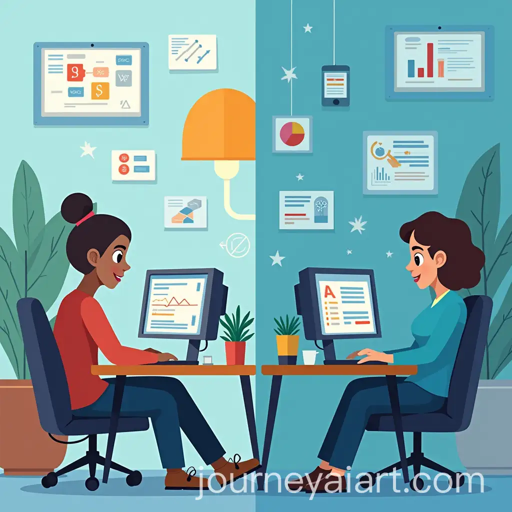 Contrasting-Scenes-of-Software-Testing-Agile-Development-vs-Waterfall-Methodology