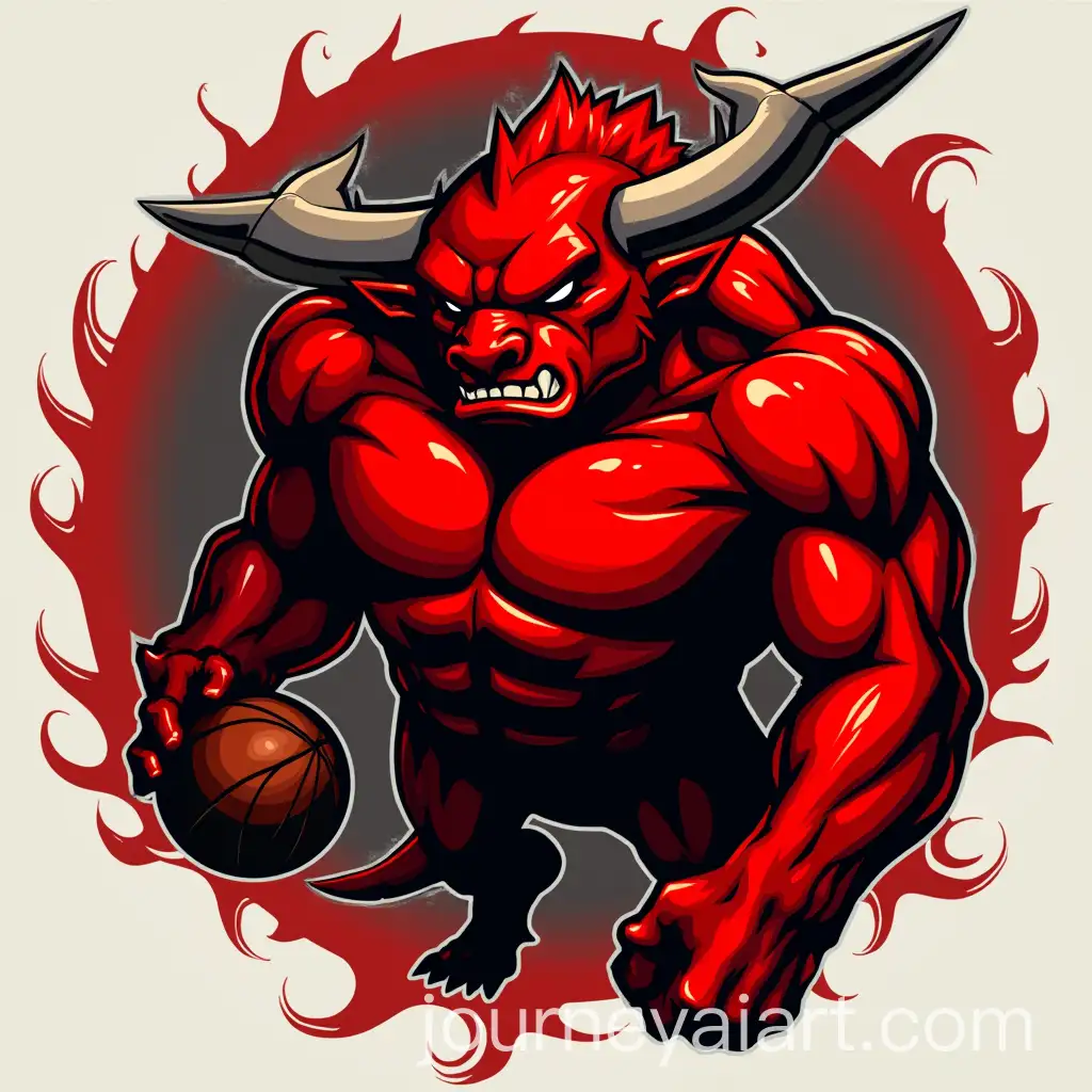 Red-BALROG-Sports-Logo-Design