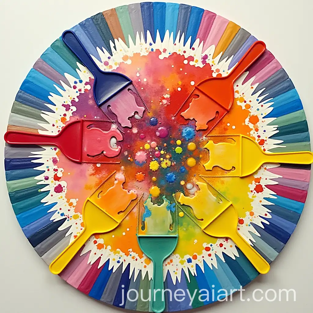Colorful-Abstract-Painting-with-Spatula-Technique
