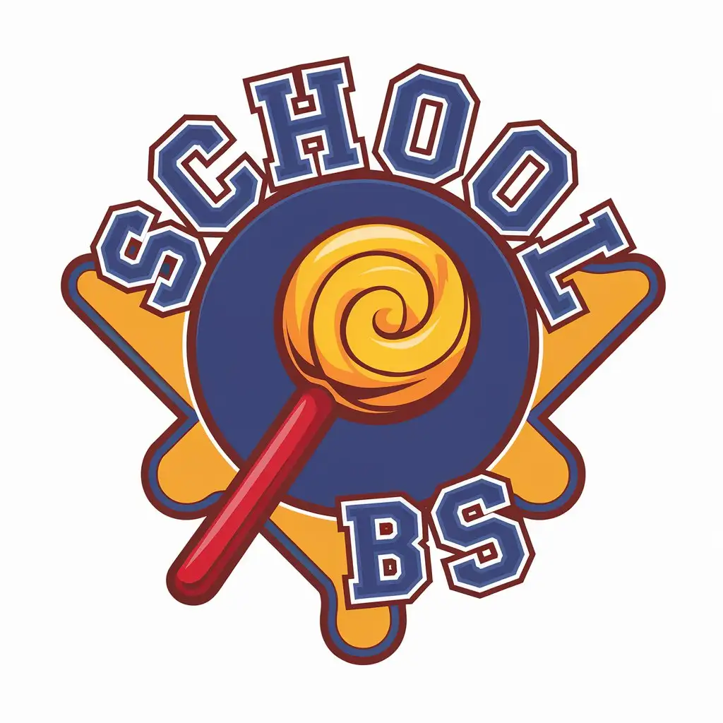 LOGO-Design-for-School-Bus-Round-Lollipop-Symbol-in-Education-Industry