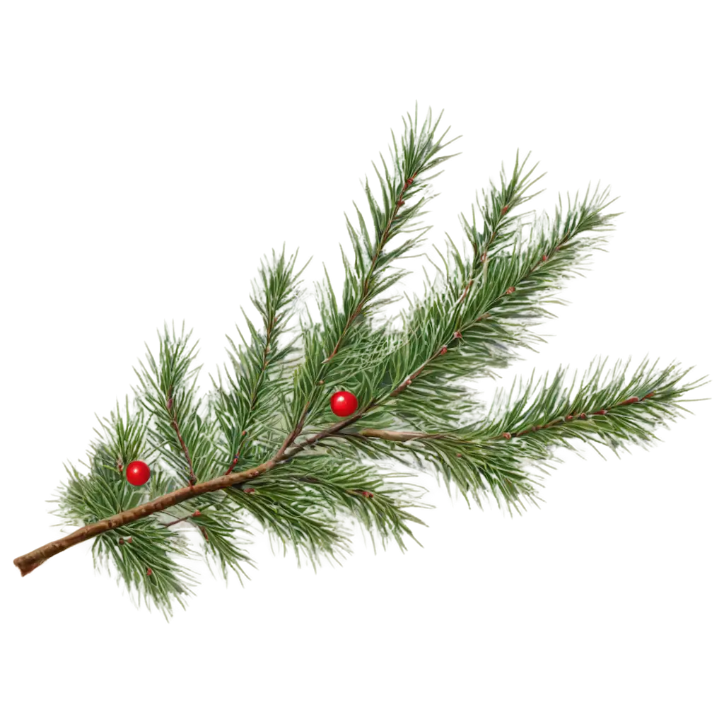 HighQuality-Christmas-Branches-PNG-Image-for-Seasonal-Decor-and-Design