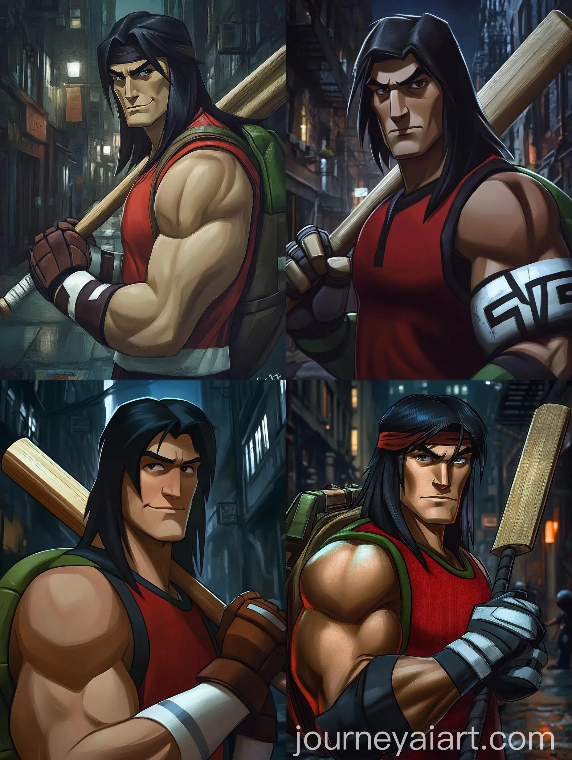 Casey-Jones-Teenage-Mutant-Ninja-Turtles-Character-Portrait-in-New-York-Alley