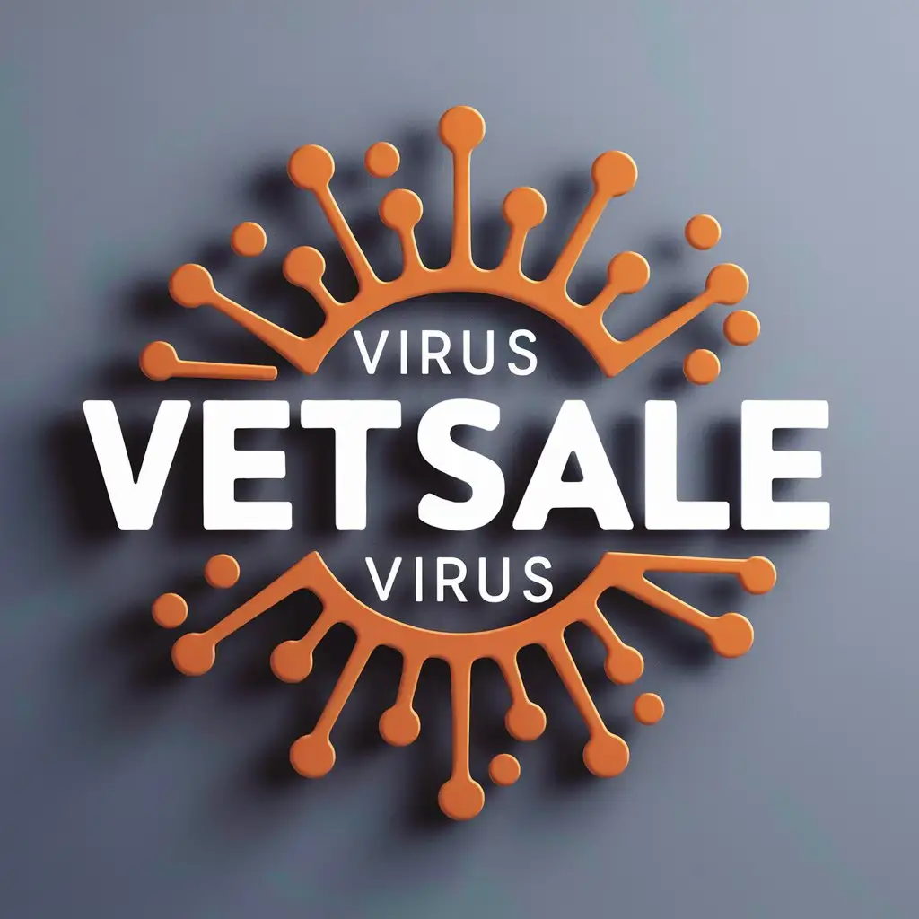 a logo design,with the text "Vetsale", main symbol:Corona,Moderate,clear background