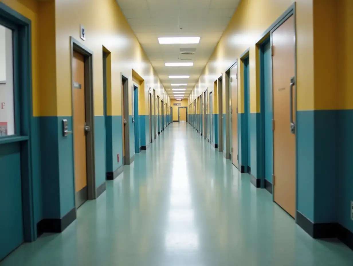 school hallway