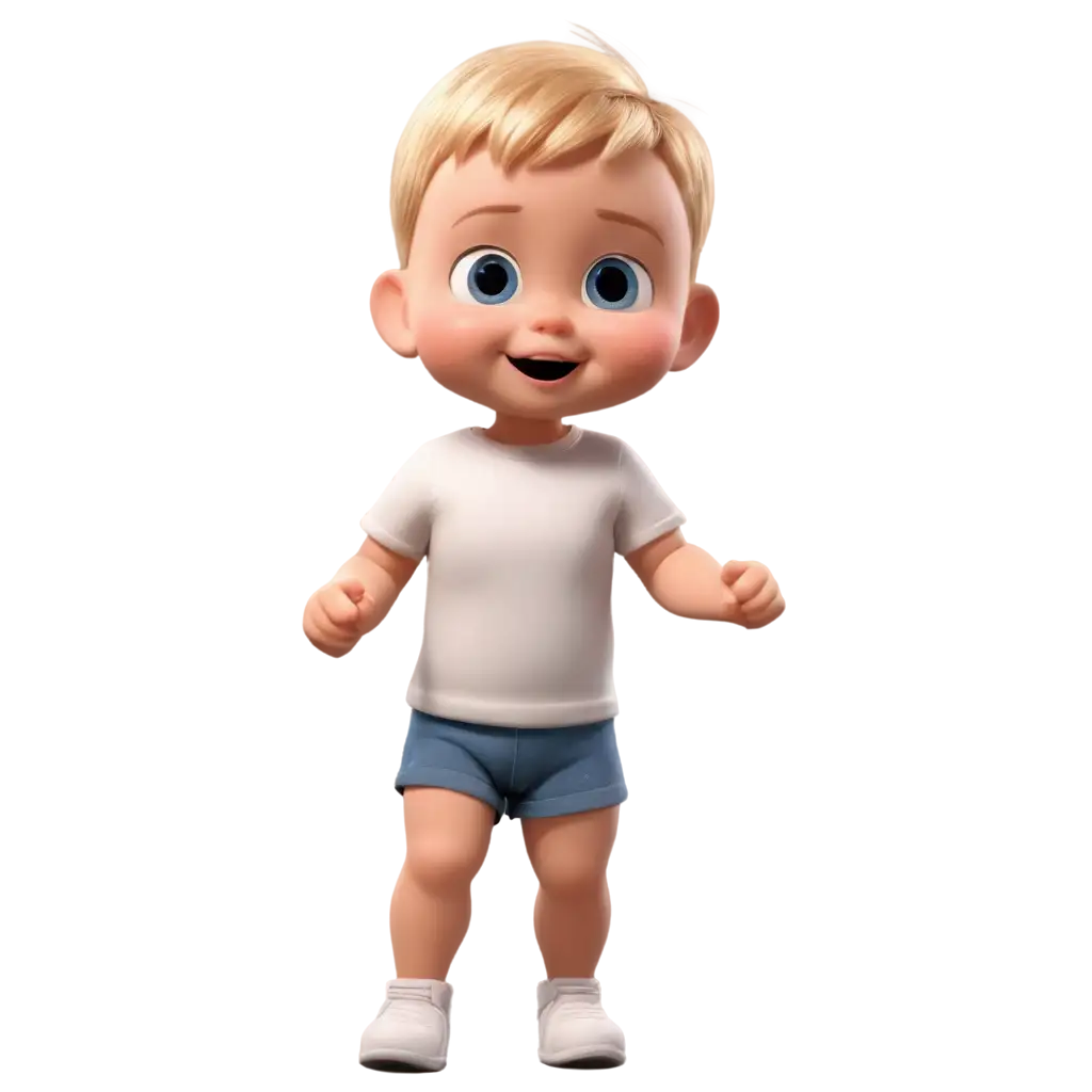 Little-Blonde-Baby-Animation-with-Short-Hair-PNG-HighQuality-Image-for-Versatile-Uses