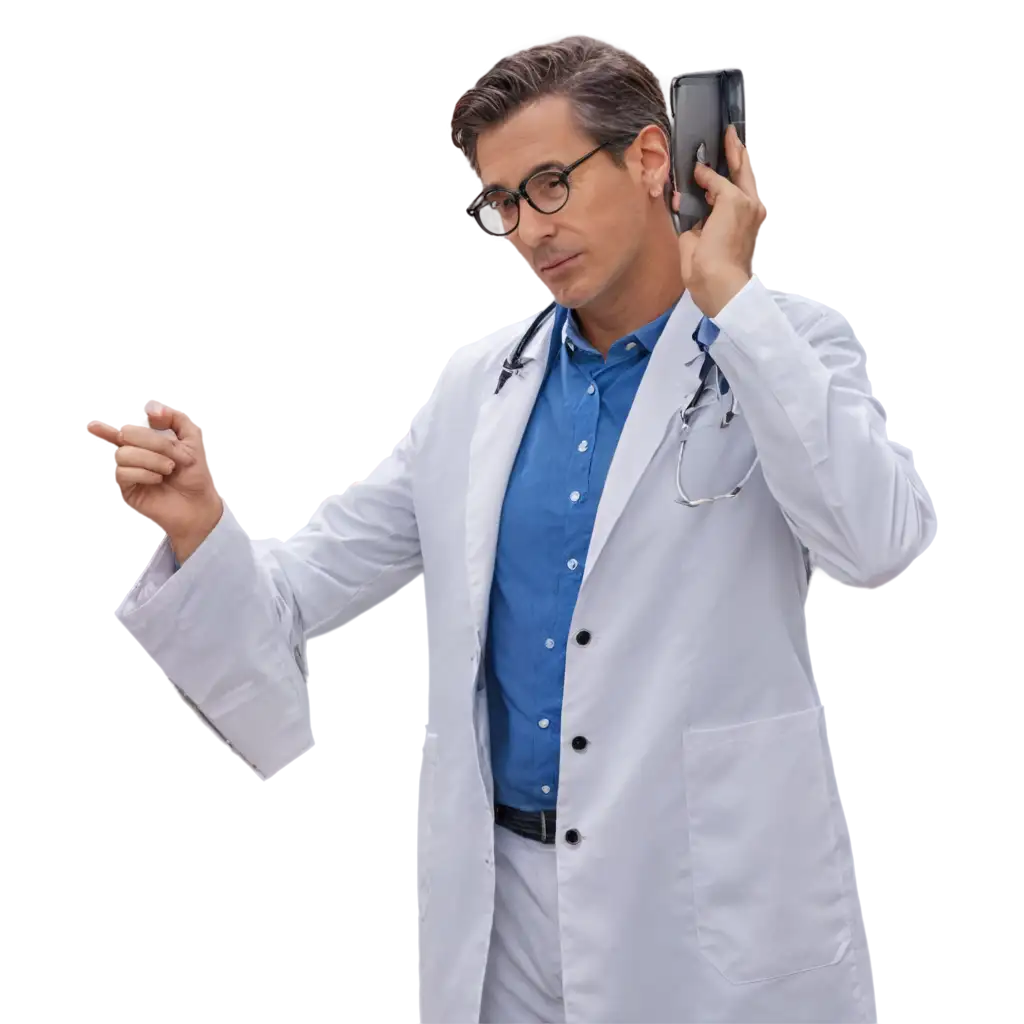 Professional-PNG-Image-of-a-Doctor-Enhance-Your-Content-with-HighQuality-Visuals