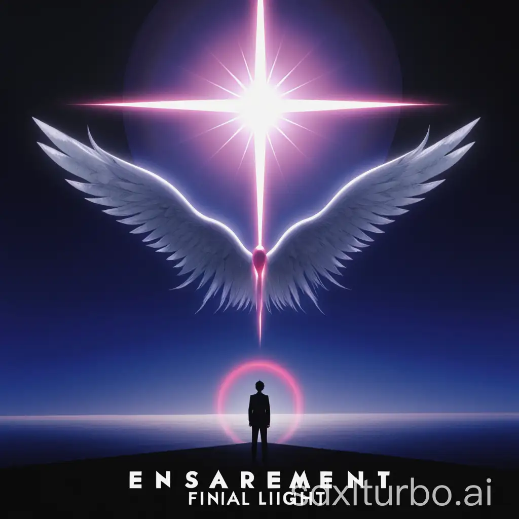 『Ensnarement · Final Light』 album cover SDXL generation prompt