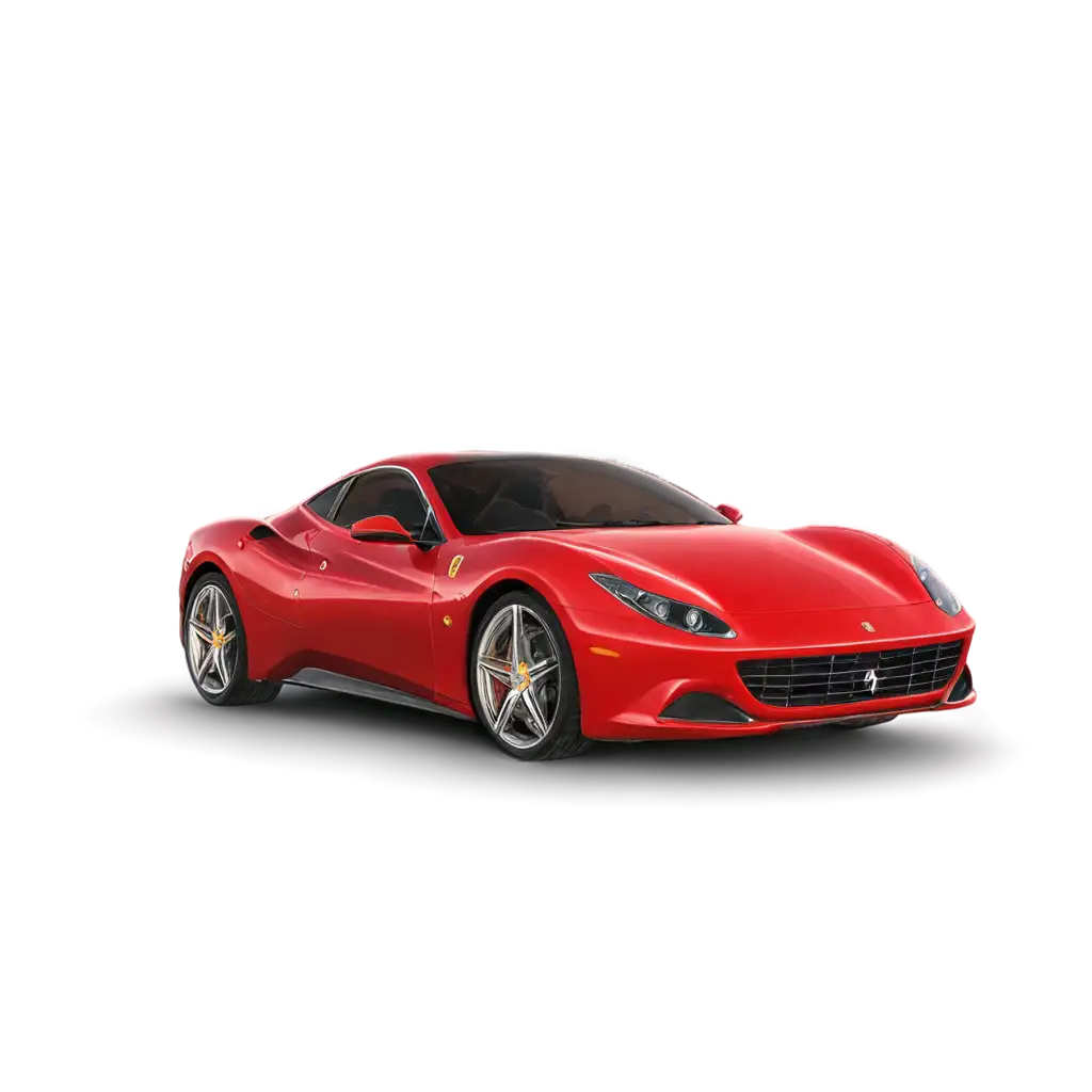 Shiny-Red-Ferrari-Portrait-PNG-HighQuality-Transparent-Image-for-Creative-Use