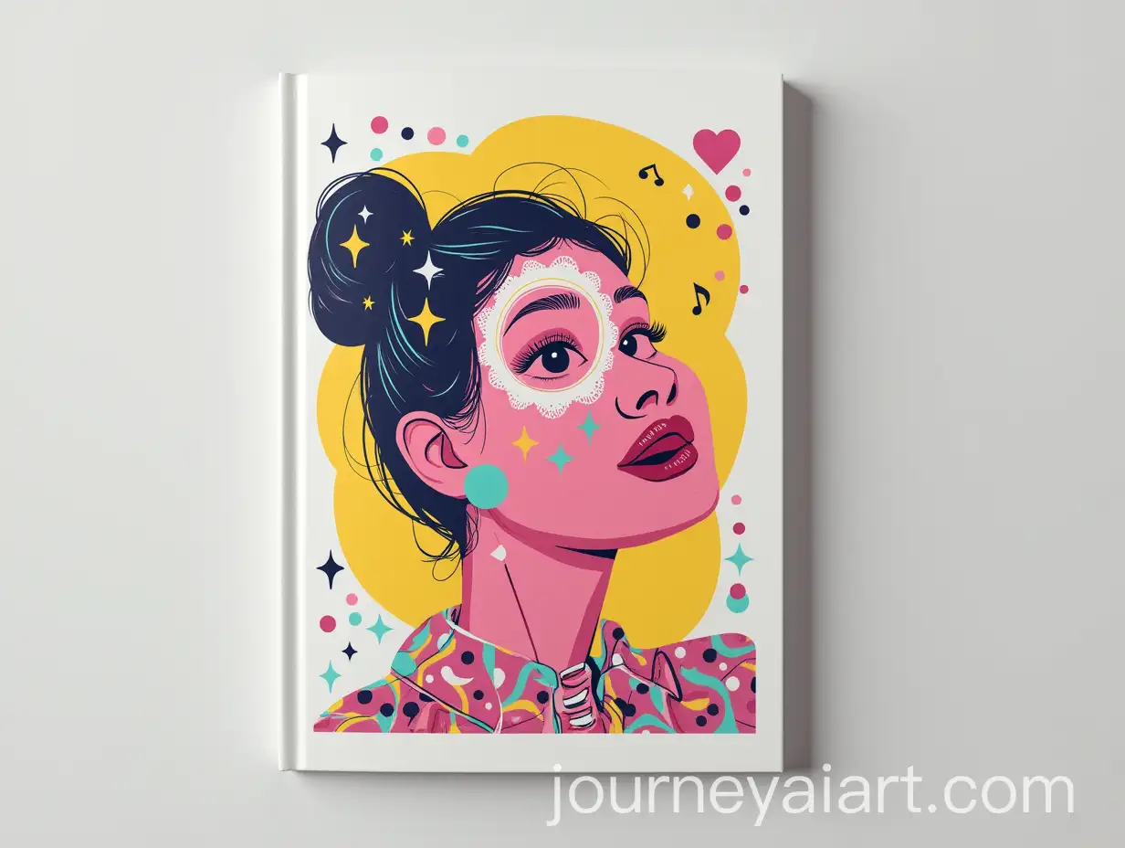 VAI-Image-Prompt-Expansionibrant-Portfolio-Front-Cover-Design-for-Female-Interior-Architecture-Graduate