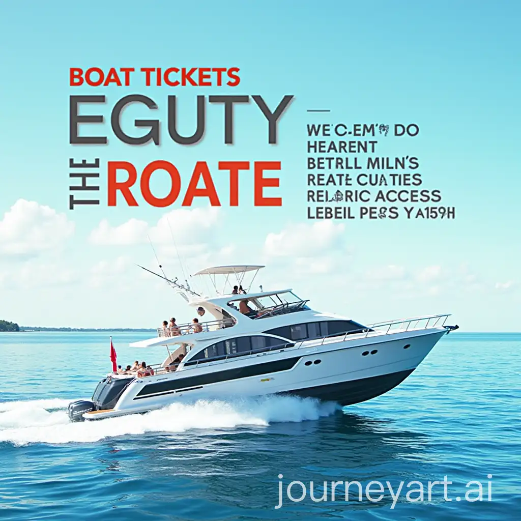 Promotional-Flyer-for-Discounted-Boat-Tickets-Featuring-a-Ship