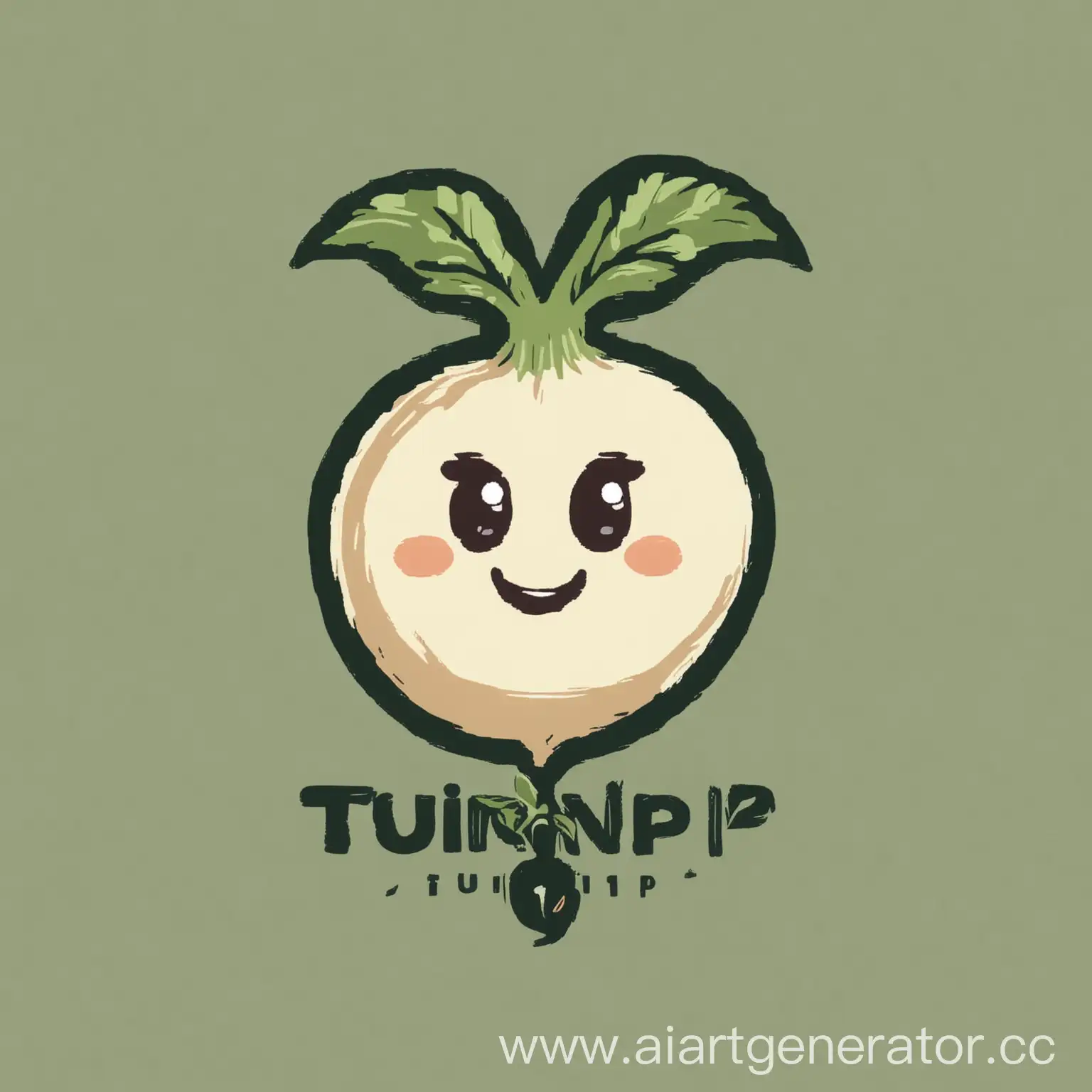 Dynamic-Running-Turnip-Logo-for-1C-Program