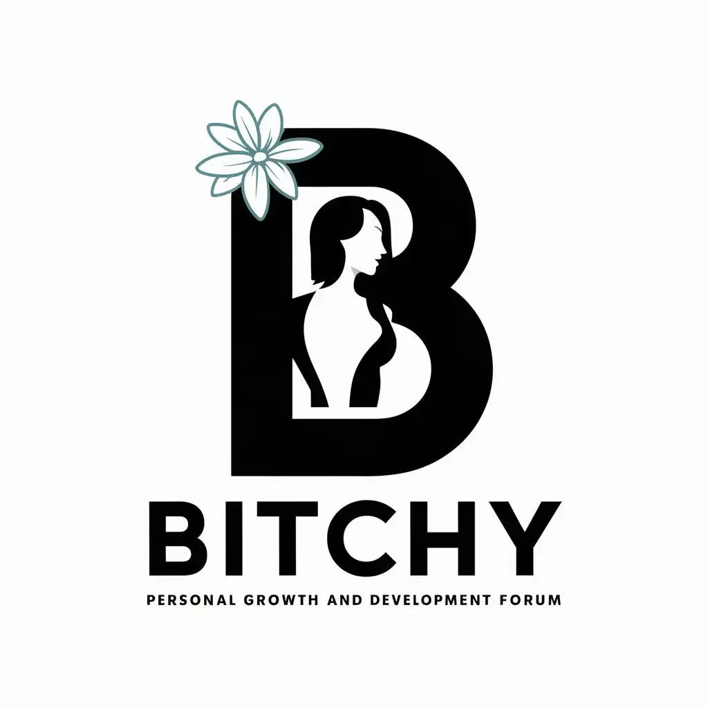 I need a unique logo for a growth and Personal development Forum called Bitchy