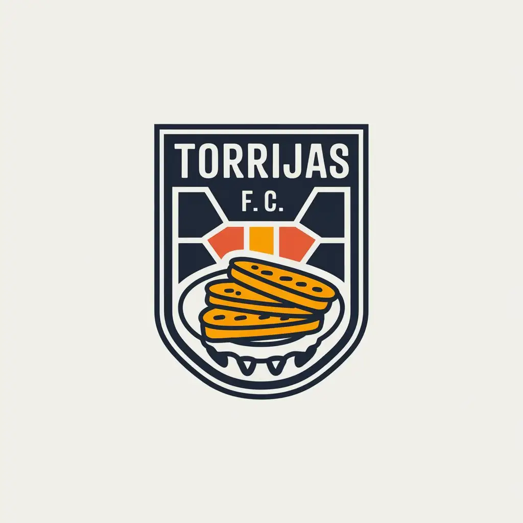 LOGO-Design-for-TORRIJAS-FC-Artistic-Representation-of-Torrijas-on-Clear-Background