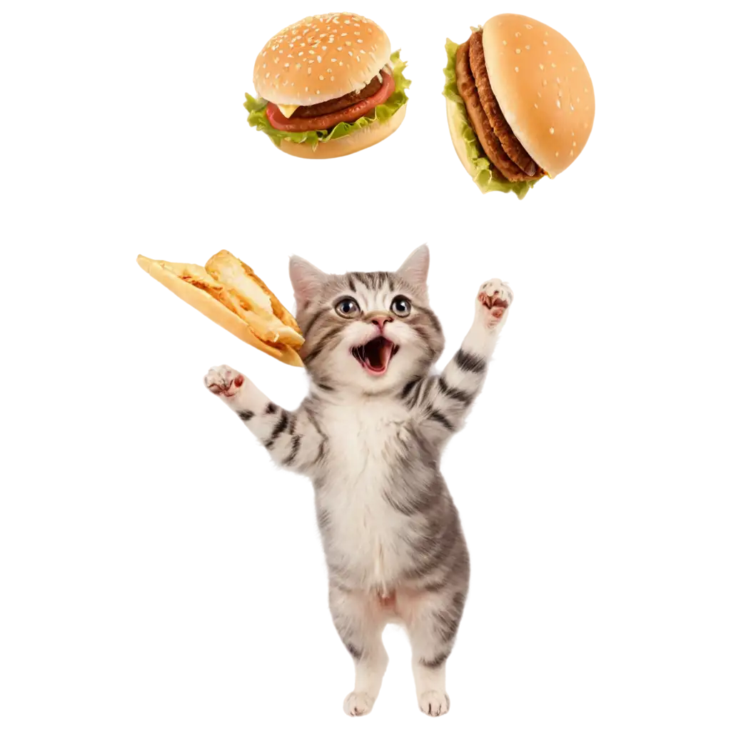 Cute-Cat-Chasing-a-Hamburger-in-Space-Dynamic-PNG-Image-for-Online-Engagement