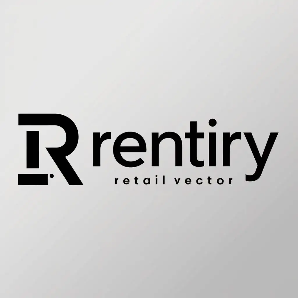 LOGO Design for Rentry Modern and Minimalistic with Renting Symbol for Retail Industry