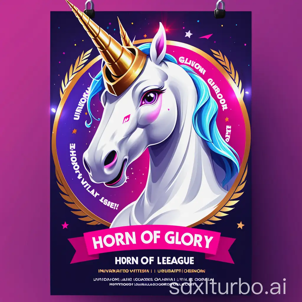 Flyer-Invitation-to-the-Unicorn-League-Horn-of-Glory-League-for-Audience-Members