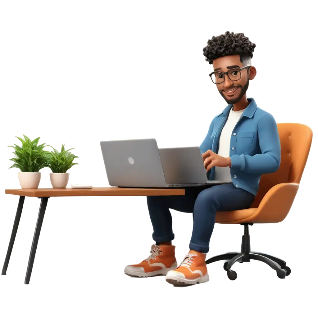 Cartoon-Man-Using-Laptop-PNG-Image-for-Digital-Work-and-Office-Settings