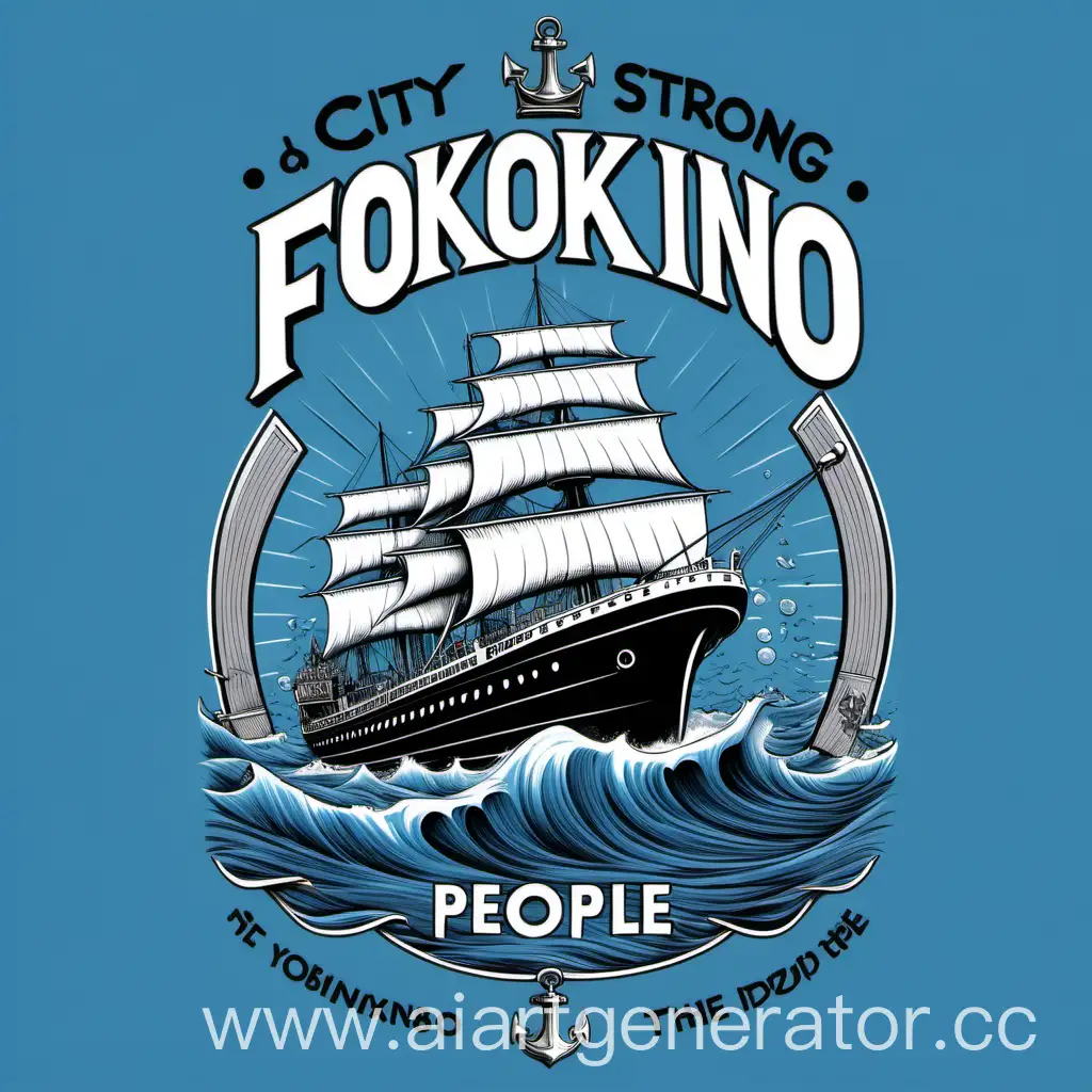 City-of-Strong-People-TShirt-with-Ship-and-Submarine-Design