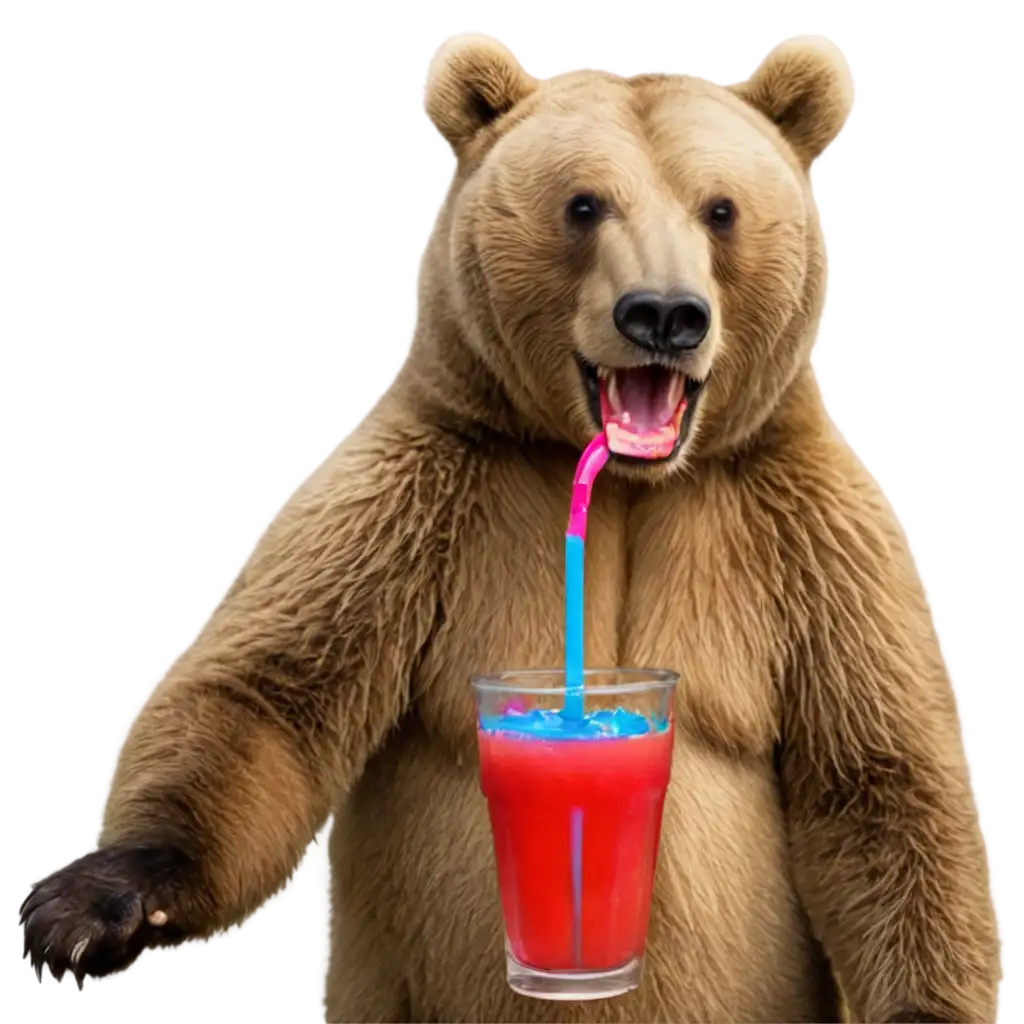 Happy-Bear-Drinking-KoolAid-PNG-Image-Cheerful-Animal-Enjoying-Refreshing-Beverage