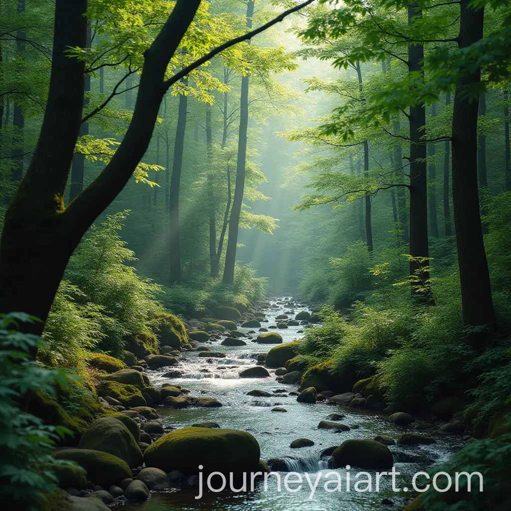 Mystical-Forest-Reflections-by-the-Stream
