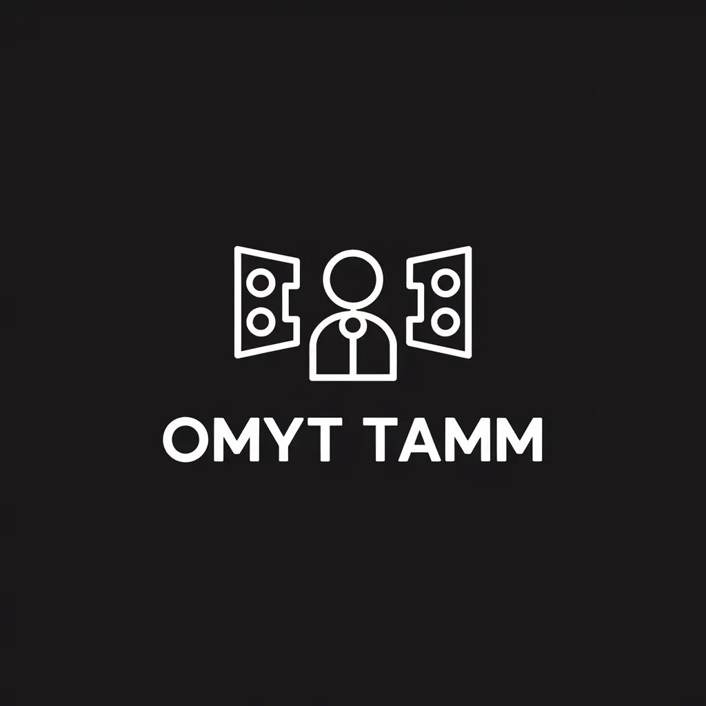 LOGO-Design-for-OMYT-TAMM-Minimalistic-Person-with-Microphone-and-Speakers-on-Black-Background