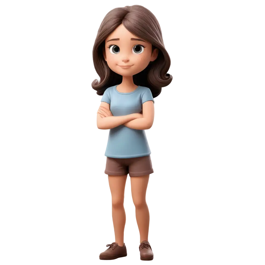 Cute-Girl-Cartoon-PNG-A-Delightful-Image-Format-for-Every-Need