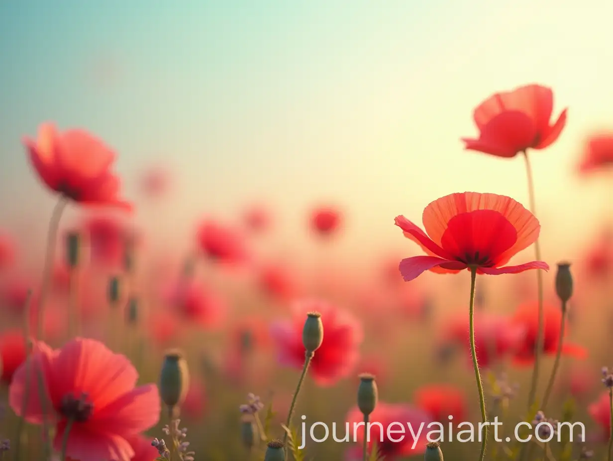 Pastel-RainbowAI-Image-Prompt-Expansion-Field-with-Elegant-Red-Poppy-Flowers-in-Whimsical-Y2K-Aesthetic