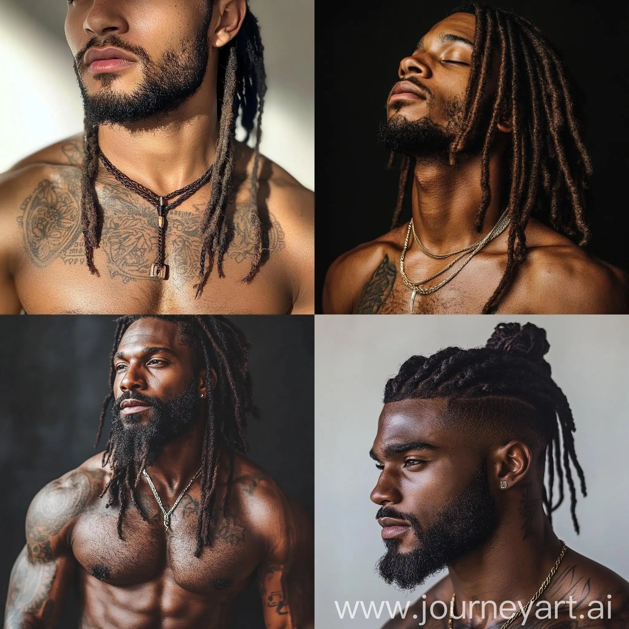 Man-with-Dreadlocks-Braided-into-Chest-Hair