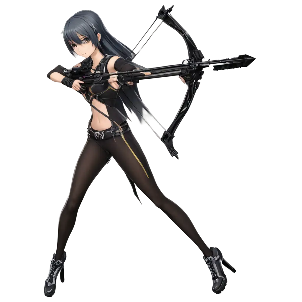 Anime-Girl-with-Crossbow-PNG-Stunning-Digital-Art-for-Your-Projects