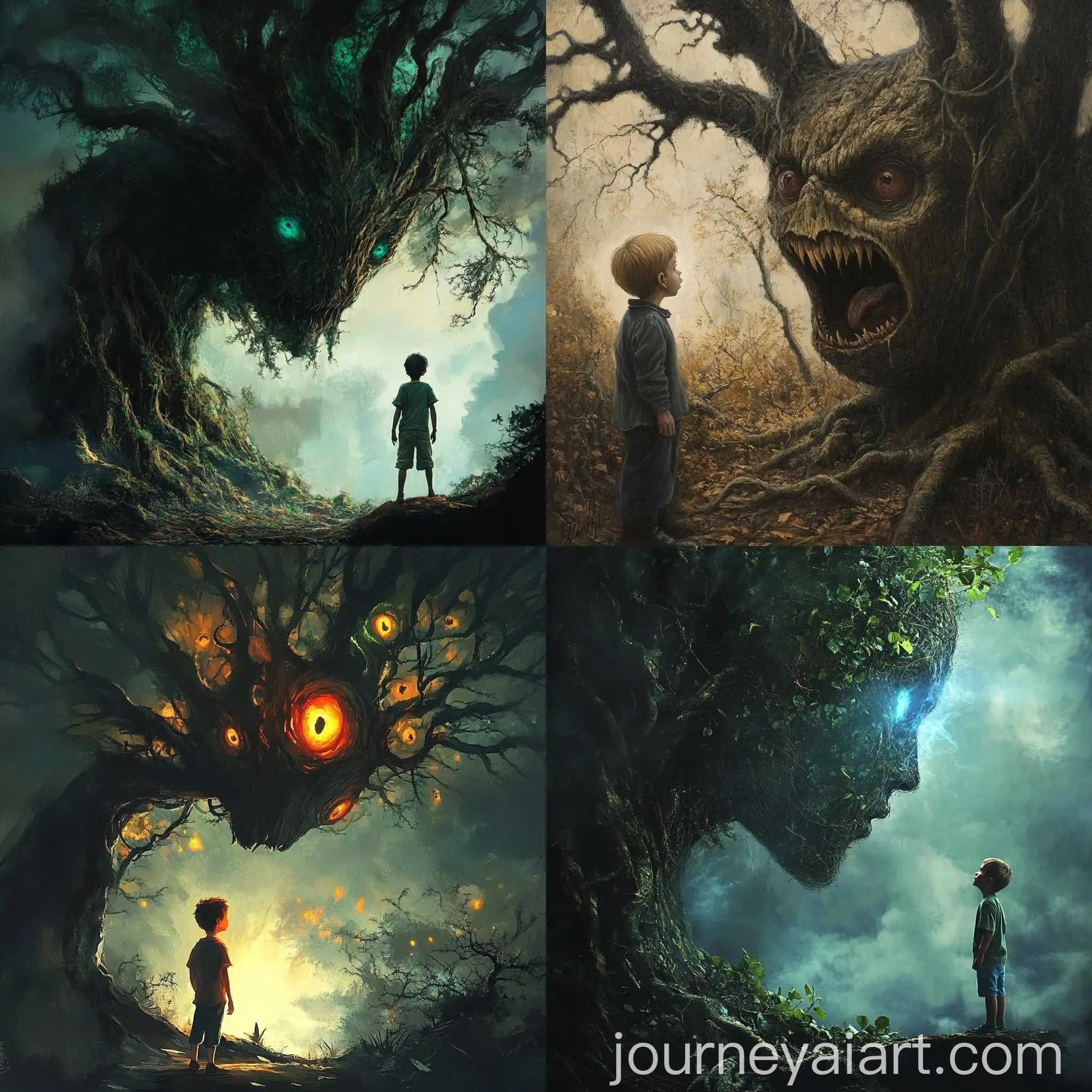 Cursed-Fig-Tree-Emitting-Voices-Attracting-a-Boy
