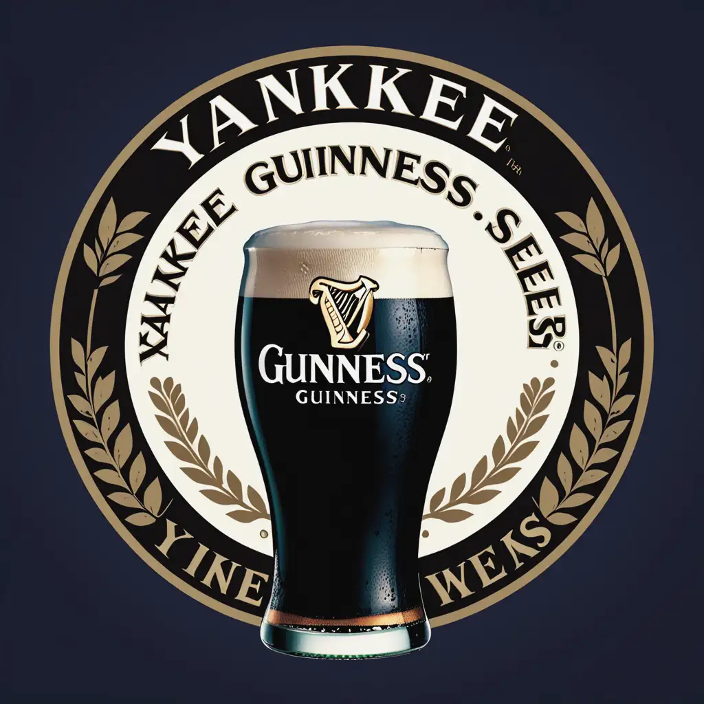 American Themed Guinness Beer Review Yankee Guinness Logo