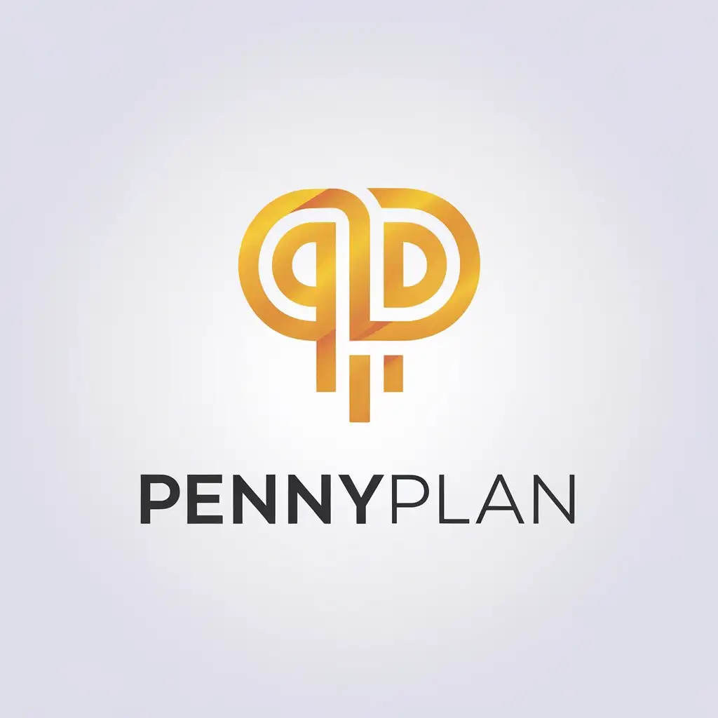 LOGO Design for PennyPlan Minimalistic Vector Logo with PP Symbol for Finance Industry