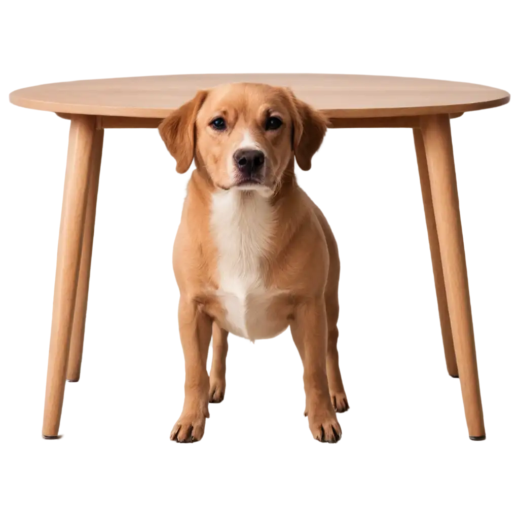 Adorable-Dog-Under-Table-PNG-Image-HighQuality-and-Versatile