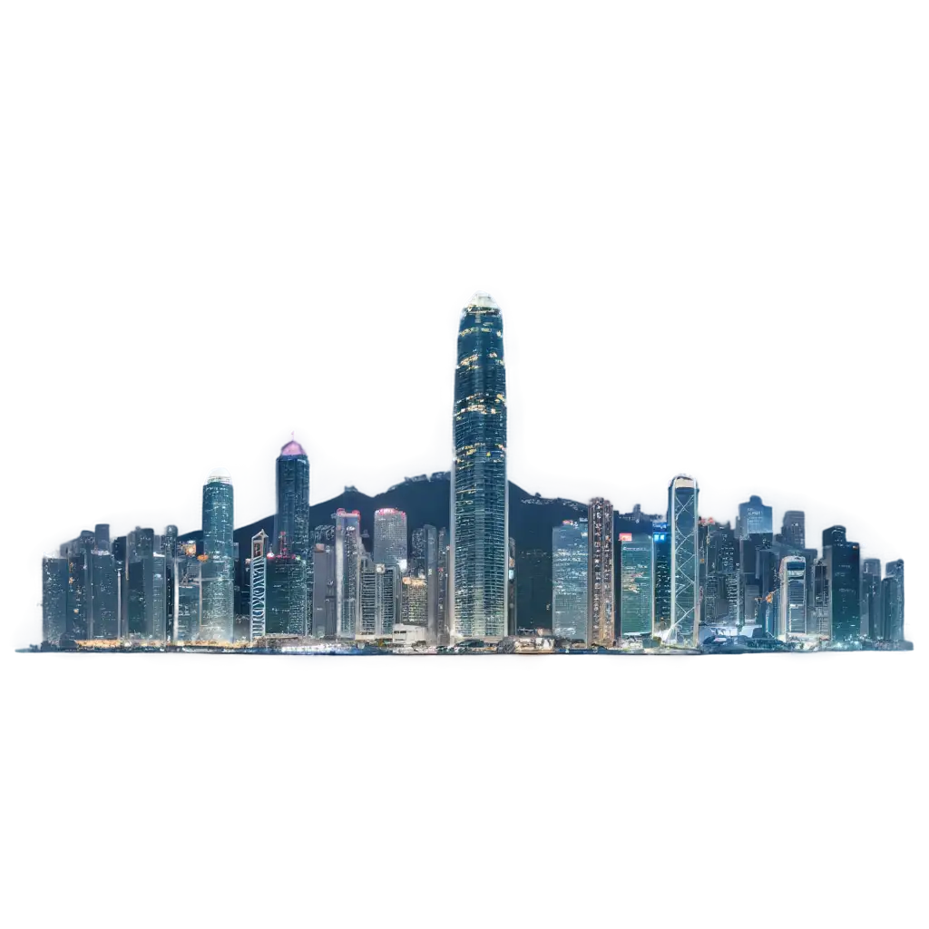 HighQuality-Hong-Kong-City-Skyline-PNG-Image-for-Stunning-Visuals