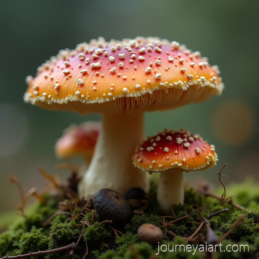 Person-Experiencing-Microdosing-Mushrooms-in-a-Psychedelic-Dreamlike-Environment