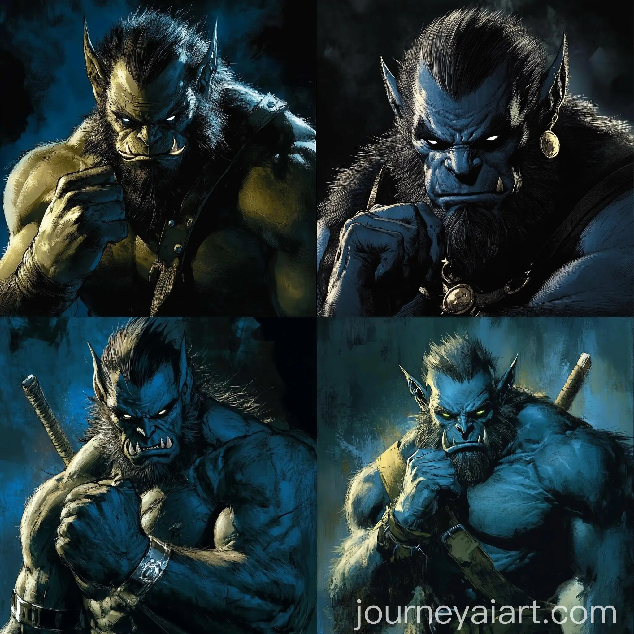 Beast-XMen-Orc-Fantasy-Character-in-Action