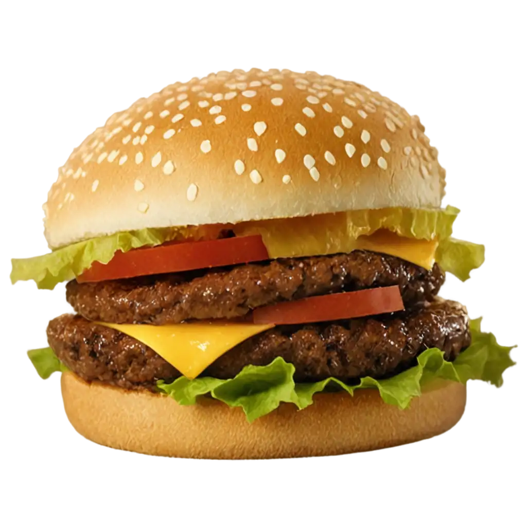 HighQuality-Burger-PNG-Image-for-Versatile-Use-and-Enhanced-Clarity