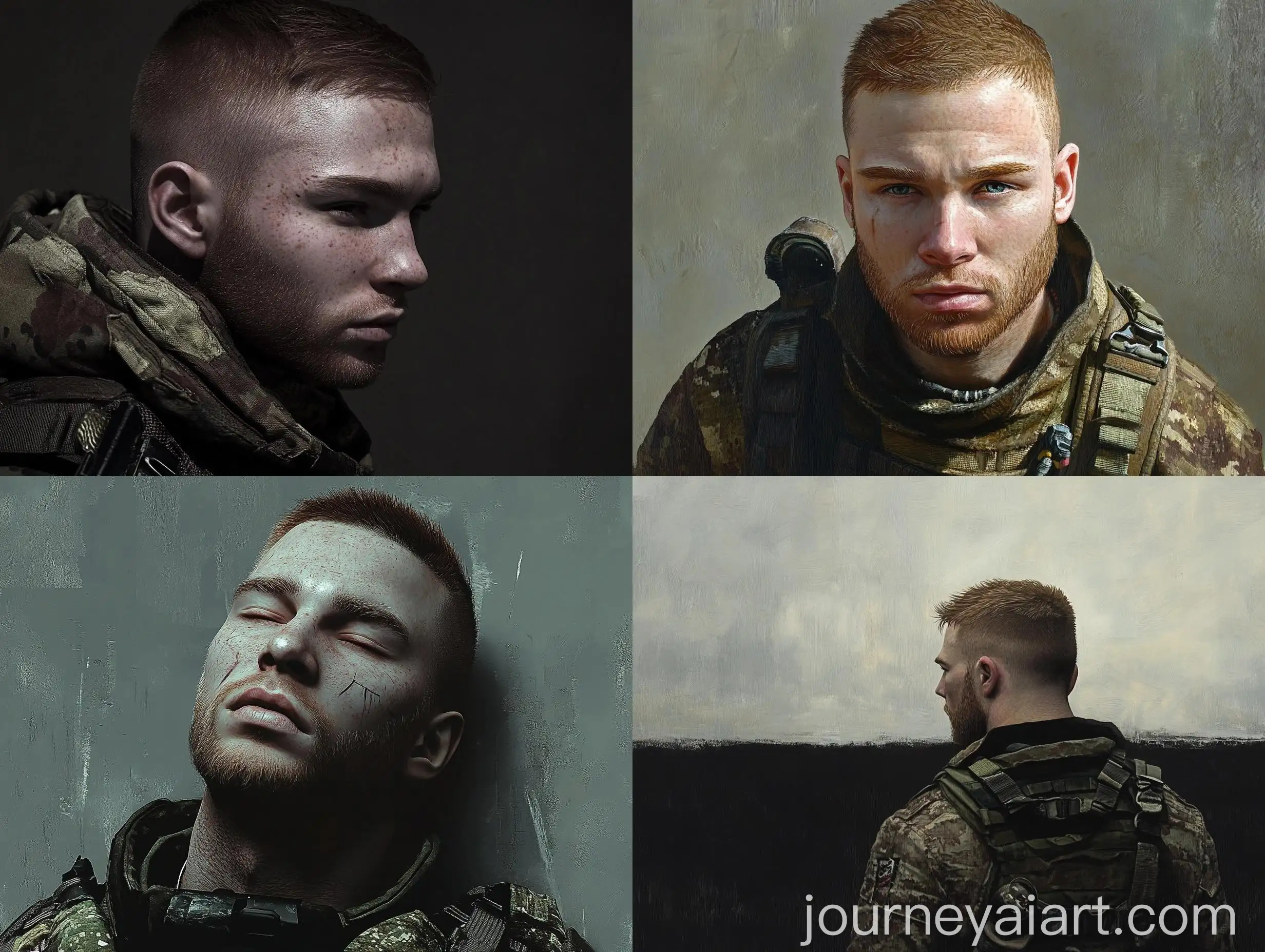 Man-on-a-Journey-in-a-Mysterious-Forest