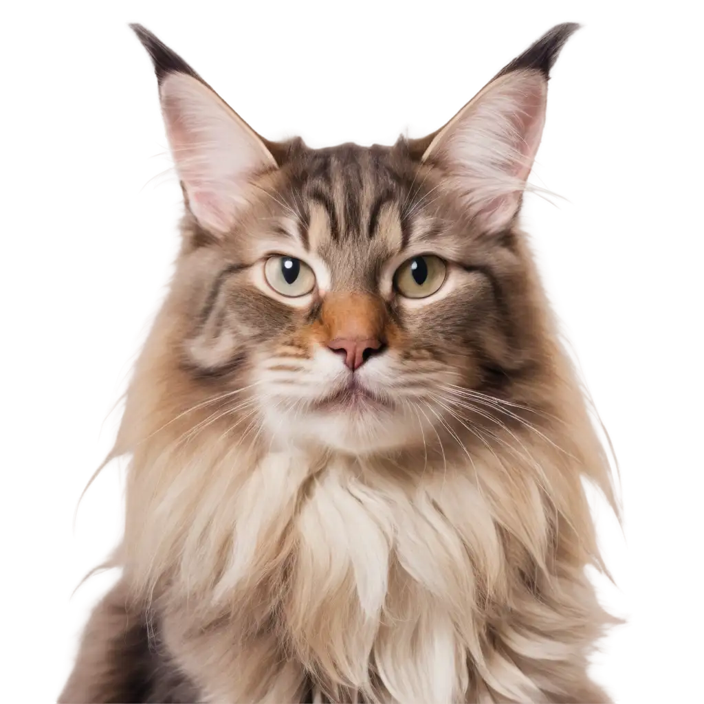 Stunning-Maine-Coon-Cat-Painting-in-PNG-Format-A-HighQuality-Visual-Experience