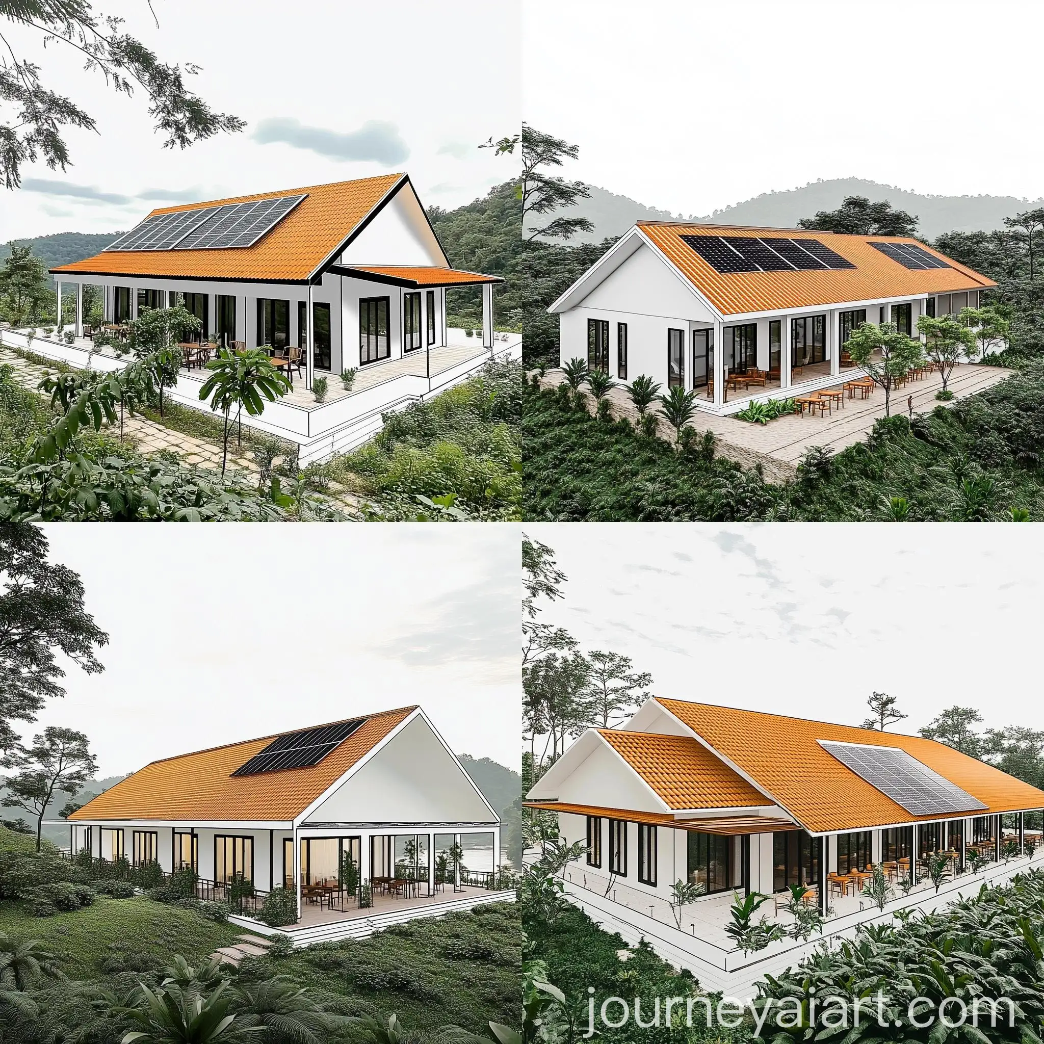 Modern-Vietnamese-Resort-Exterior-with-Forest-View-and-Solar-Panels