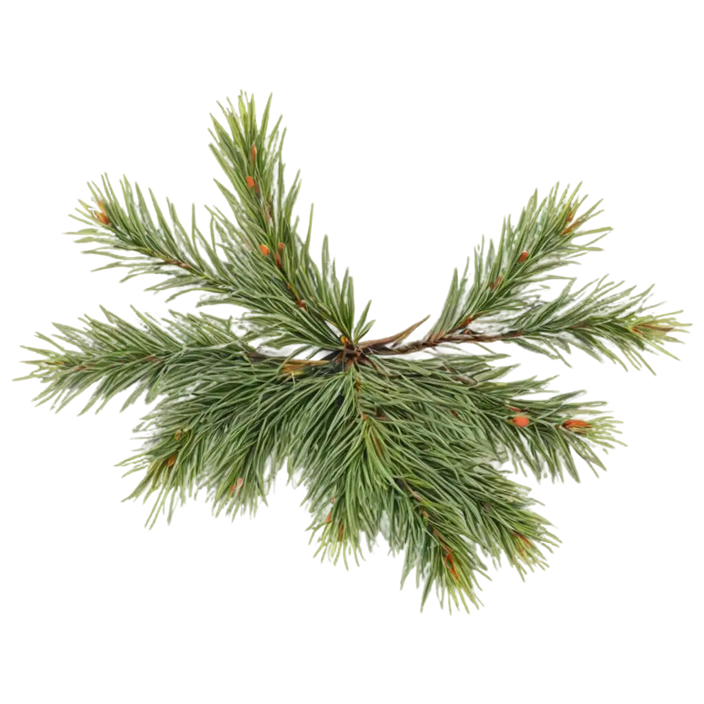 New-Years-Pine-Branch-PNG-Image-HighQuality-Transparent-for-Celebratory-Designs