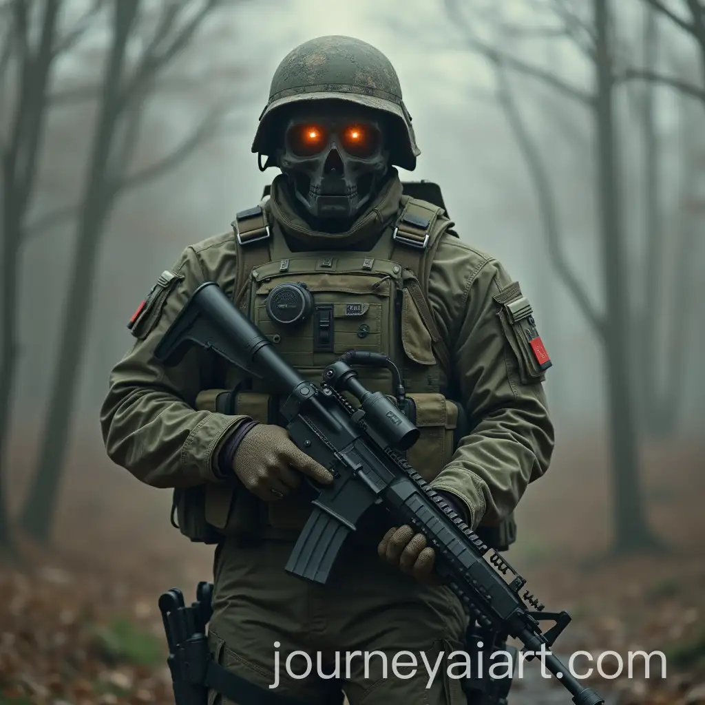 Surreal-Soldier-Without-a-Skull-Defying-Death