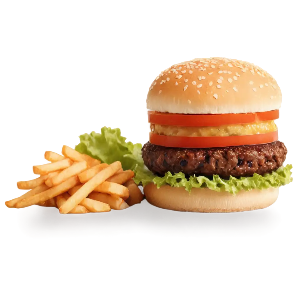 a high quality picture of a burger