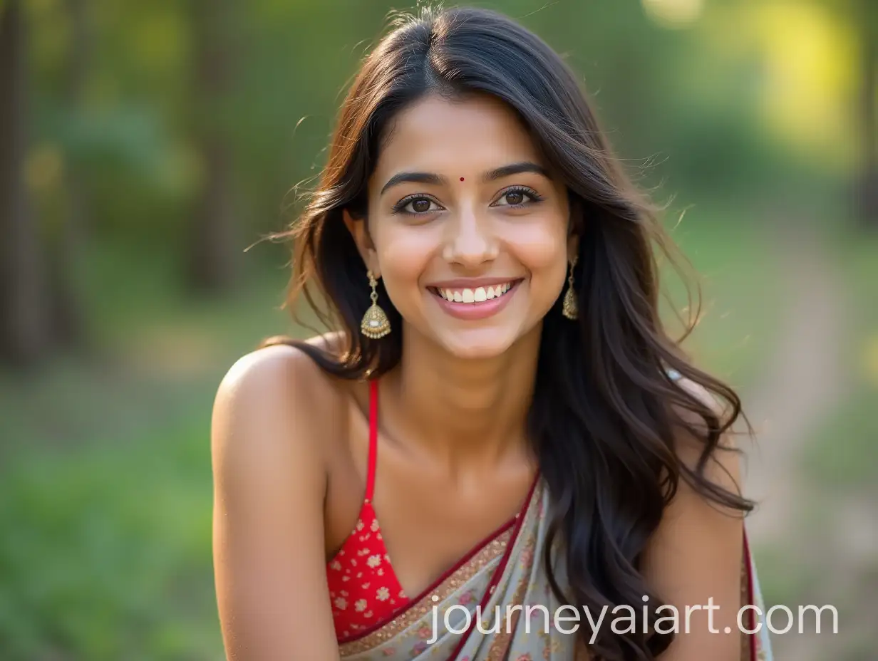 Beautiful-Adult-Indian-Woman-Portrait-in-Natural-Lighting