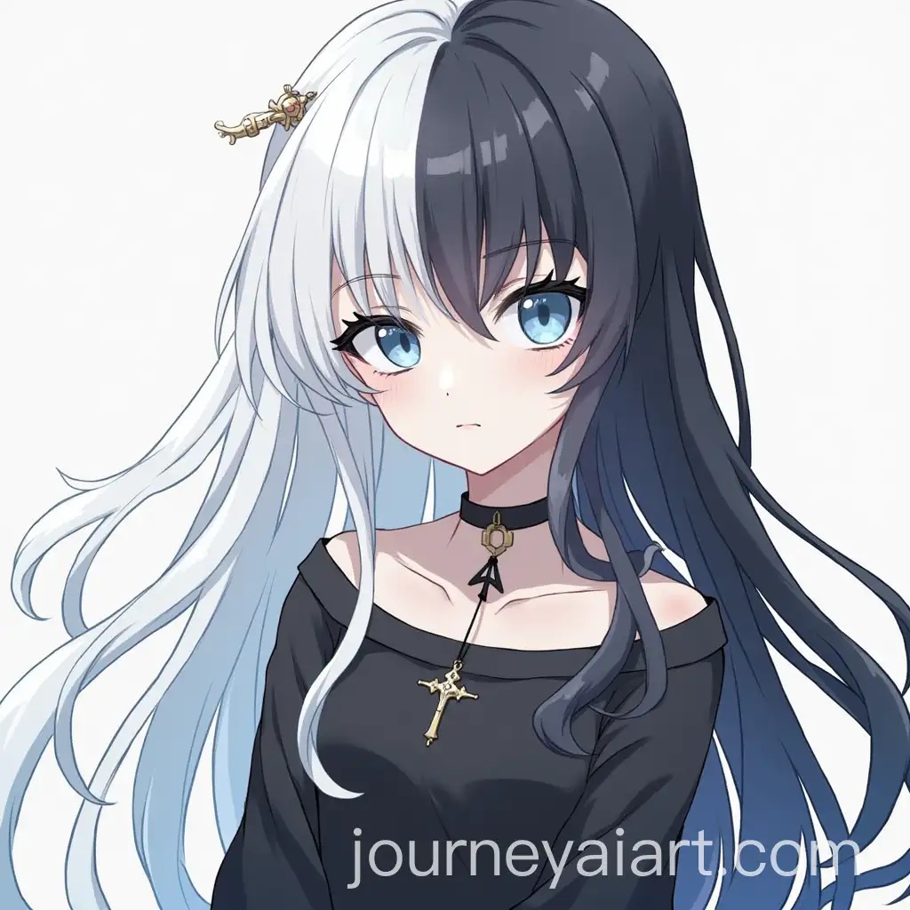 White-and-Black-Haired-Hunter-x-Hunter-Character-with-Icy-Blue-Eyes-and-Cross-Necklace