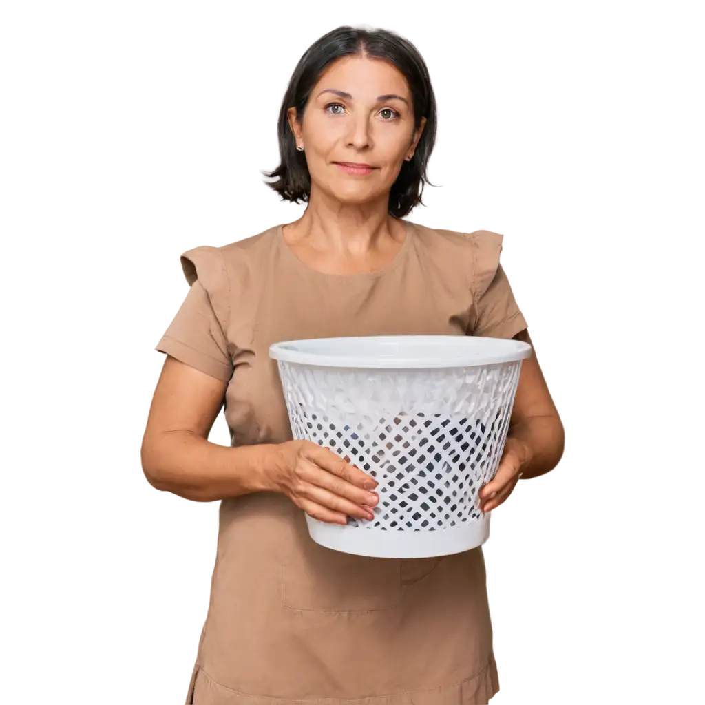 Professional-PNG-Image-of-a-49YearOld-Woman-in-Laundry-Staff-Uniform