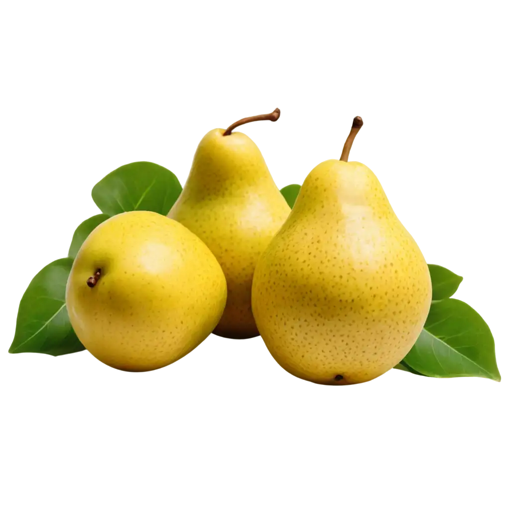 HighQuality-Yellow-Pear-PNG-Image-with-Crisp-Detail-and-Vibrant-Colors-for-Food-Photography