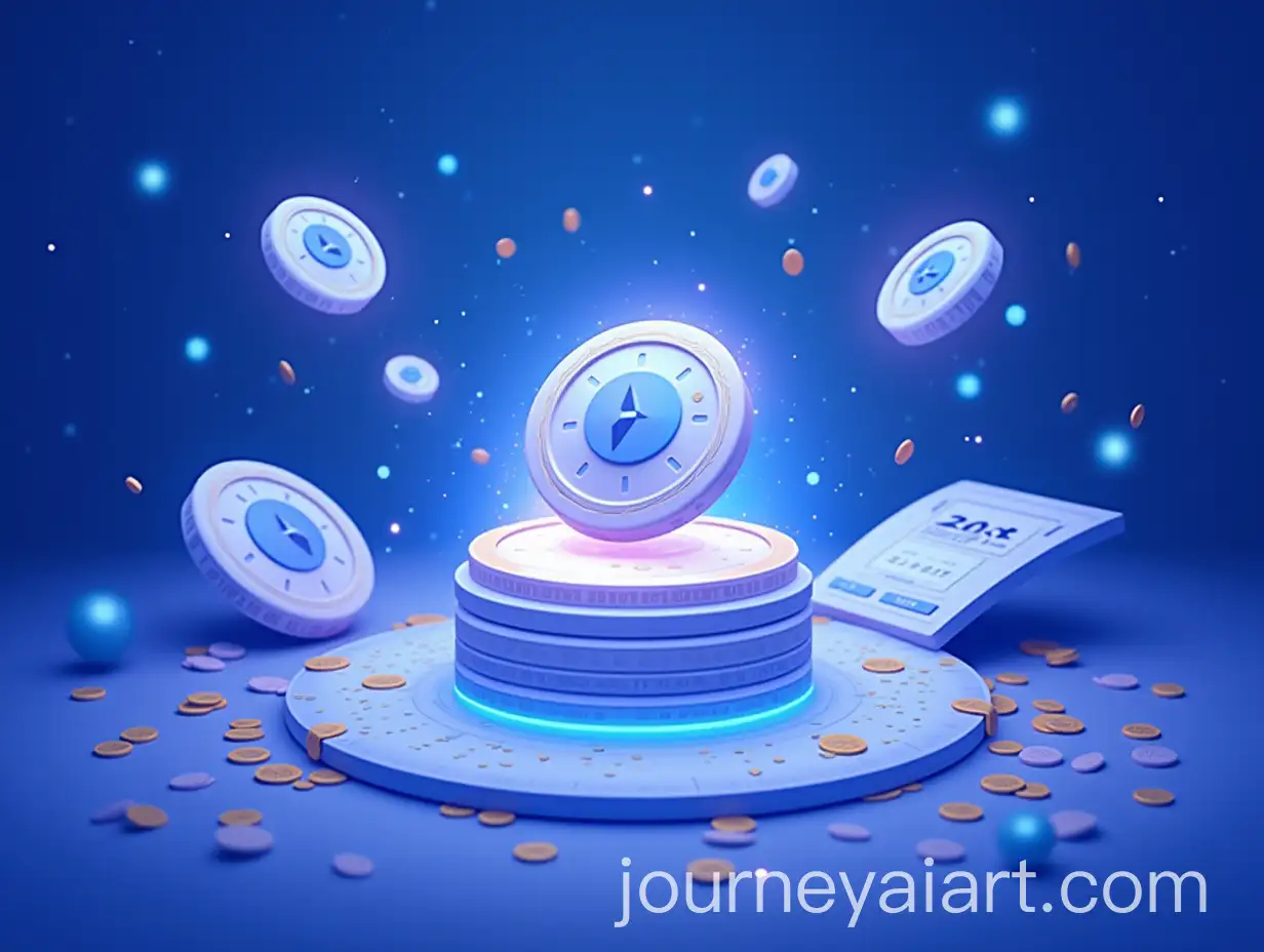 ModernAI-Image-Prompt-Expansion-TelegramBased-TON-Lottery-Web-App-Promotion-with-Glowing-Jackpot-and-Digital-Elements