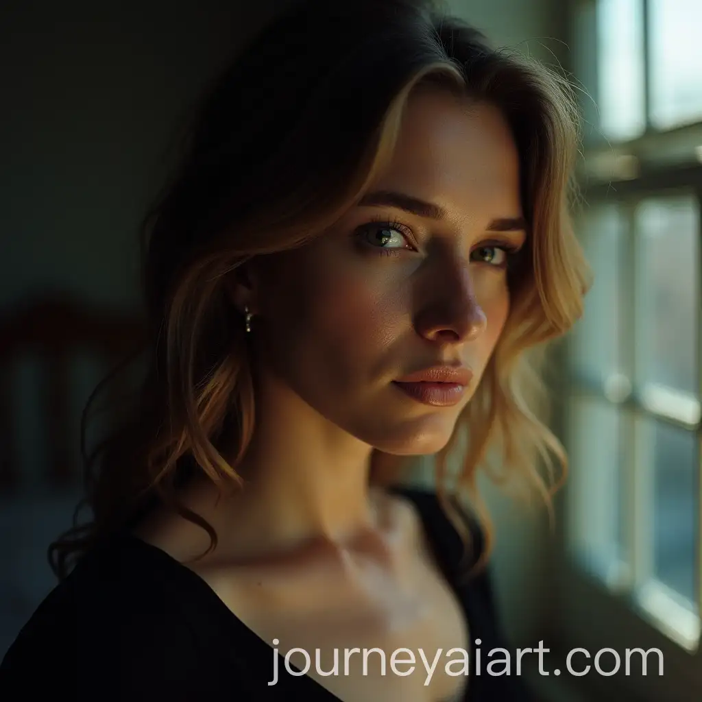 Portrait-of-aAI-Image-Prompt-Expansion-Woman-in-Soft-Lighting-with-Shallow-Depth-of-Field